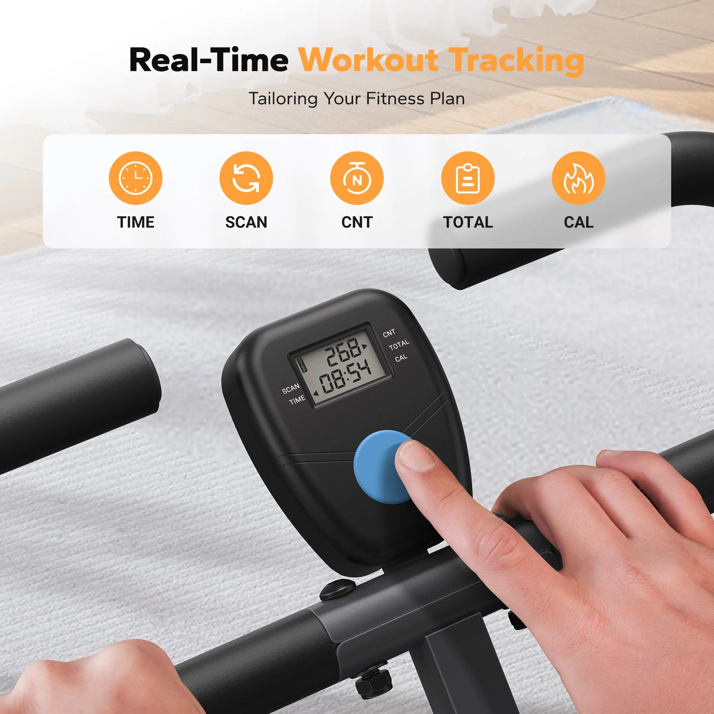 MERACH 2in1 Squat And Rowing Machine Foldable Home Gym