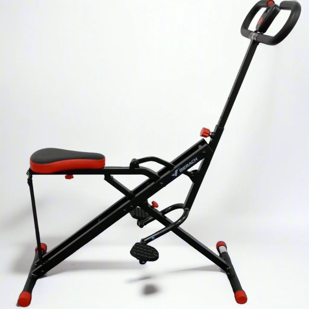 MERACH 2in1 Squat Rowing Machine Foldable Home Gym