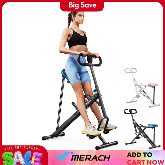 MERACH 2in1 Squat Machine Glute Trainer For Home Gym