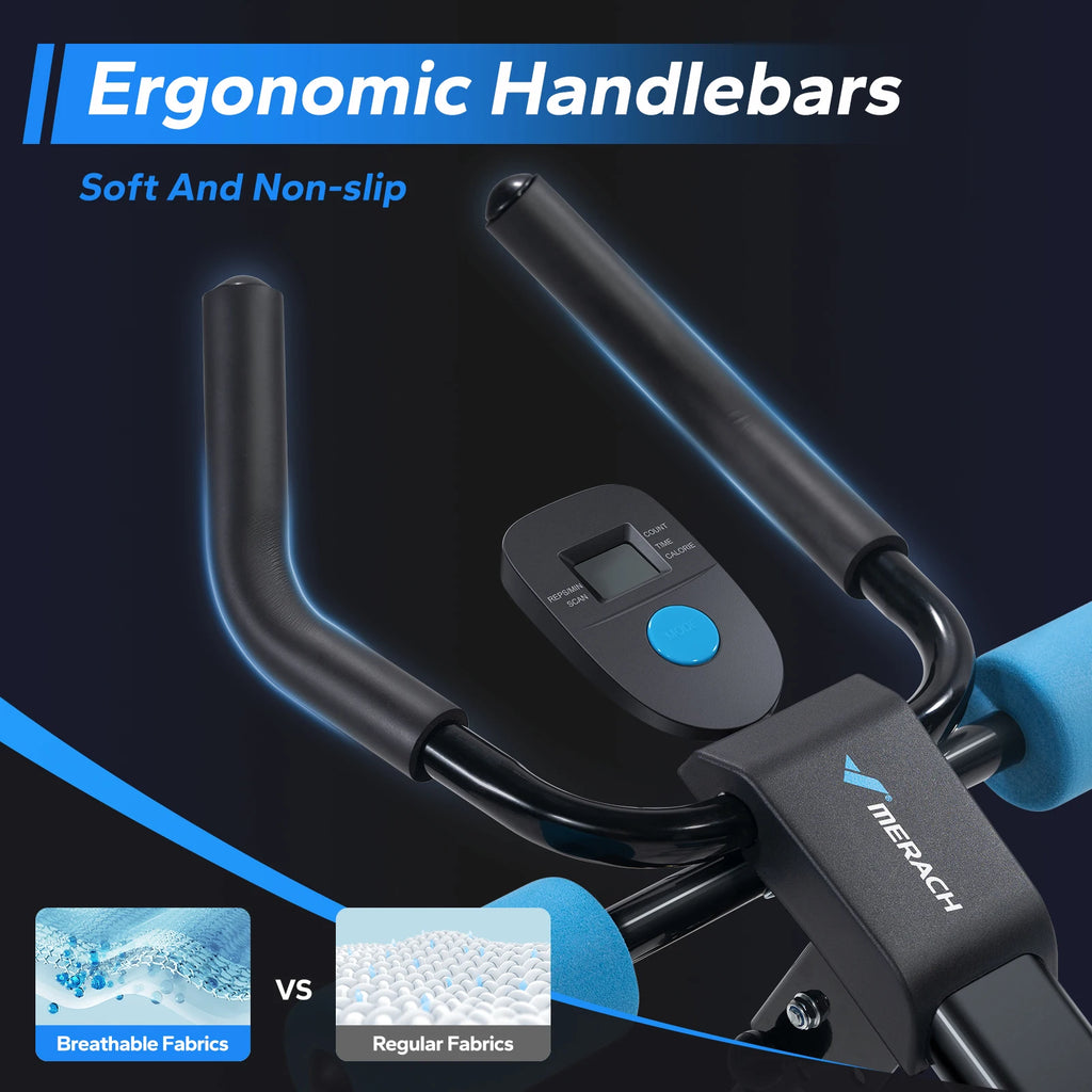 MERACH Ab Machine Adjustable Trainer Foldable for Core and Abs