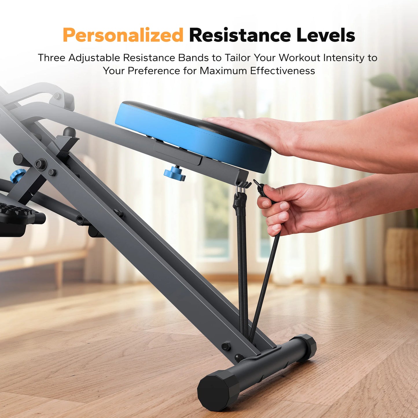 MERACH 2in1 Squat Machine Glute Trainer For Home Gym