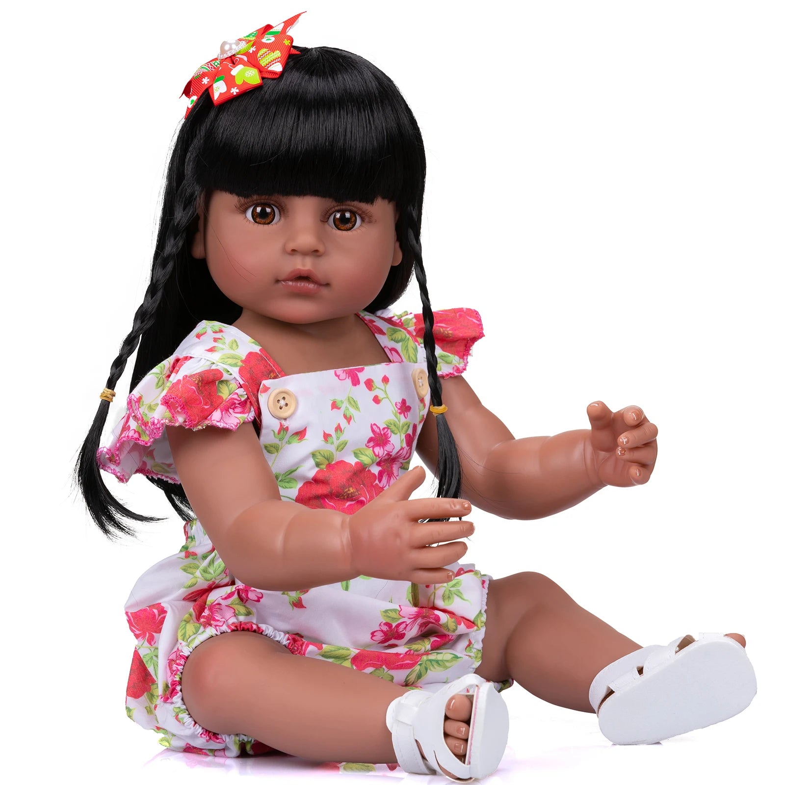 NPK Reborn Doll Toddler Girl Soft Full Body Silicone