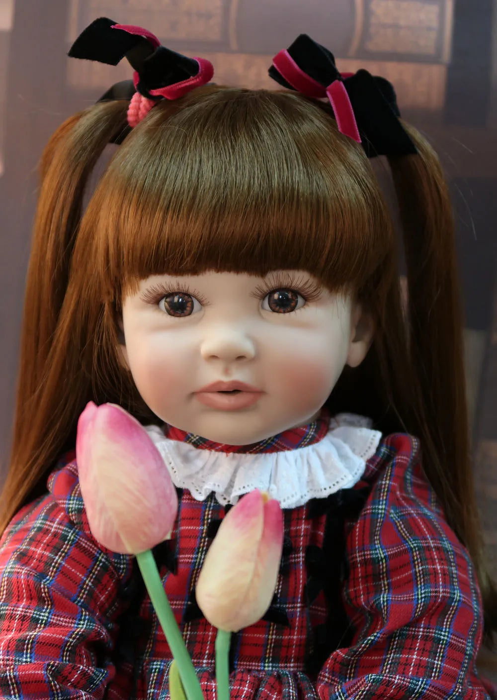 Reborn Silicone Vinyl Baby Doll Lifelike Princess Toddler