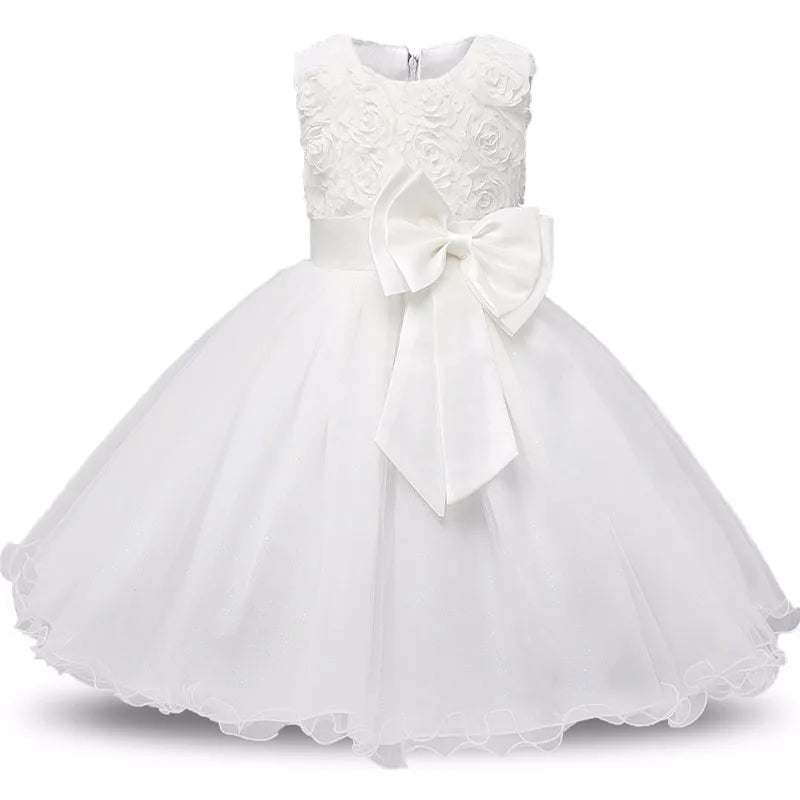 Baby Kids Tutu Birthday Princess Party Dress for Girls Infant Lace Children Elegant Dress Clothing for Girl Baby Girls Clothes