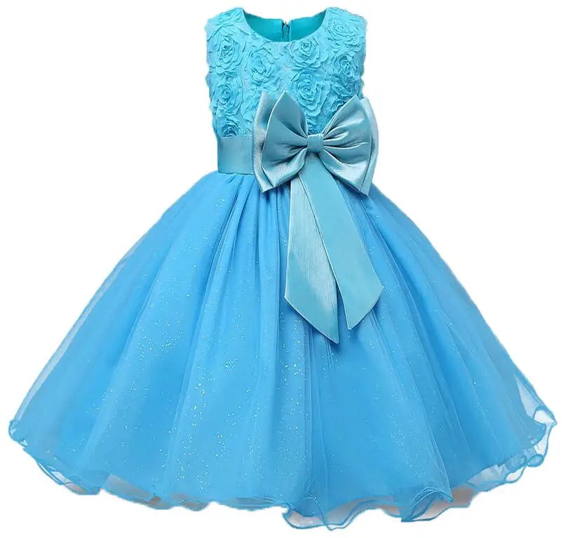 Baby Kids Tutu Birthday Princess Party Dress for Girls Infant Lace Children Elegant Dress Clothing for Girl Baby Girls Clothes