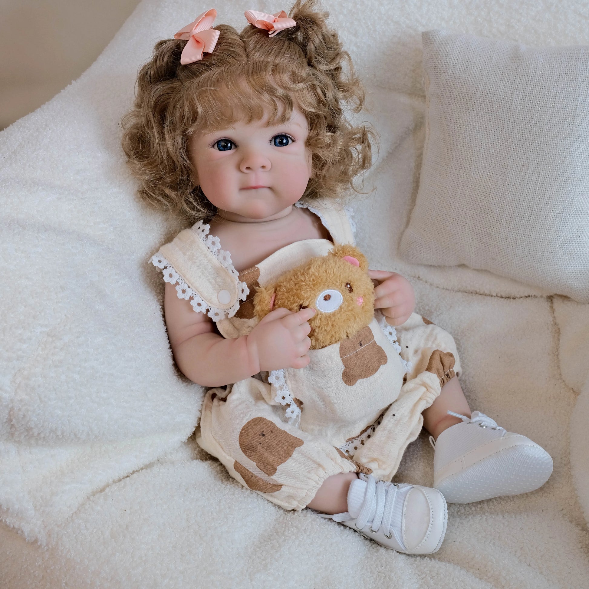 NPK Body Bettie Reborn Baby Doll With Hand Rooted Hair