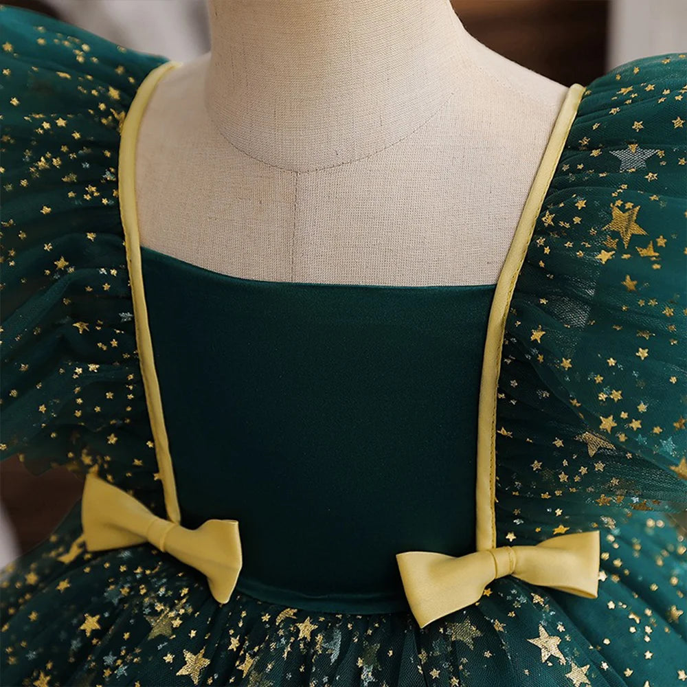 Potdemiel Mickey Mouse Girls Princess Dress Sequined Tutu Bow Costume