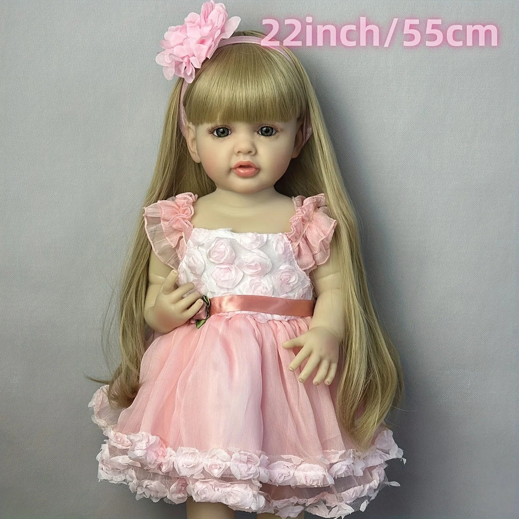 Jiangsu Reborn Doll Full Body Lifelike Vinyl Princess Girl