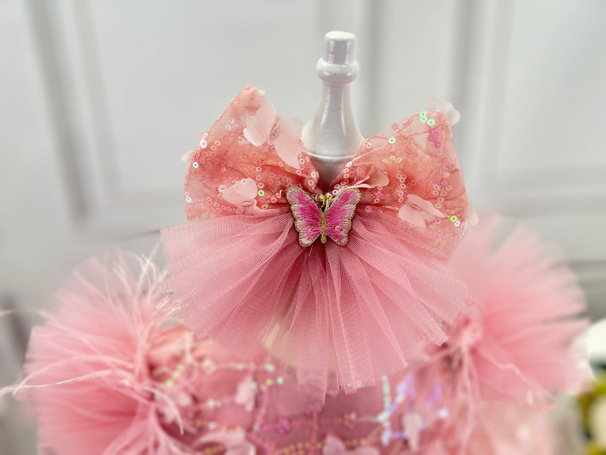 KLFLG Luxury Flower Girls Dress For Weddings And Parties