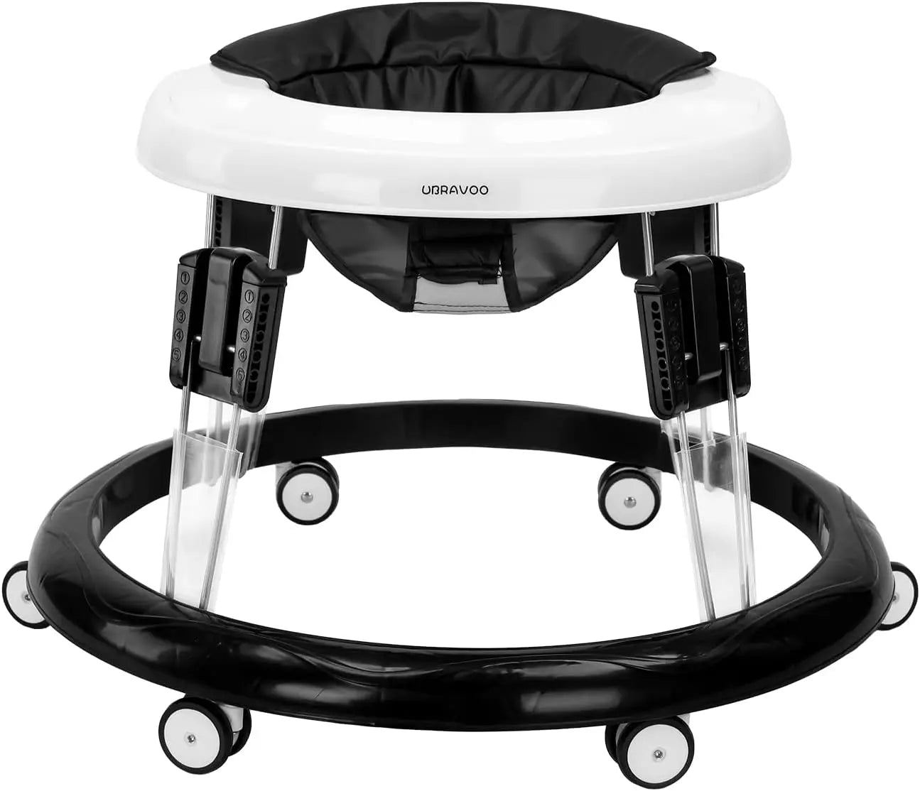 Ubravoo Baby Walker With Universal Wheels Adjustable Height 6-18 Months