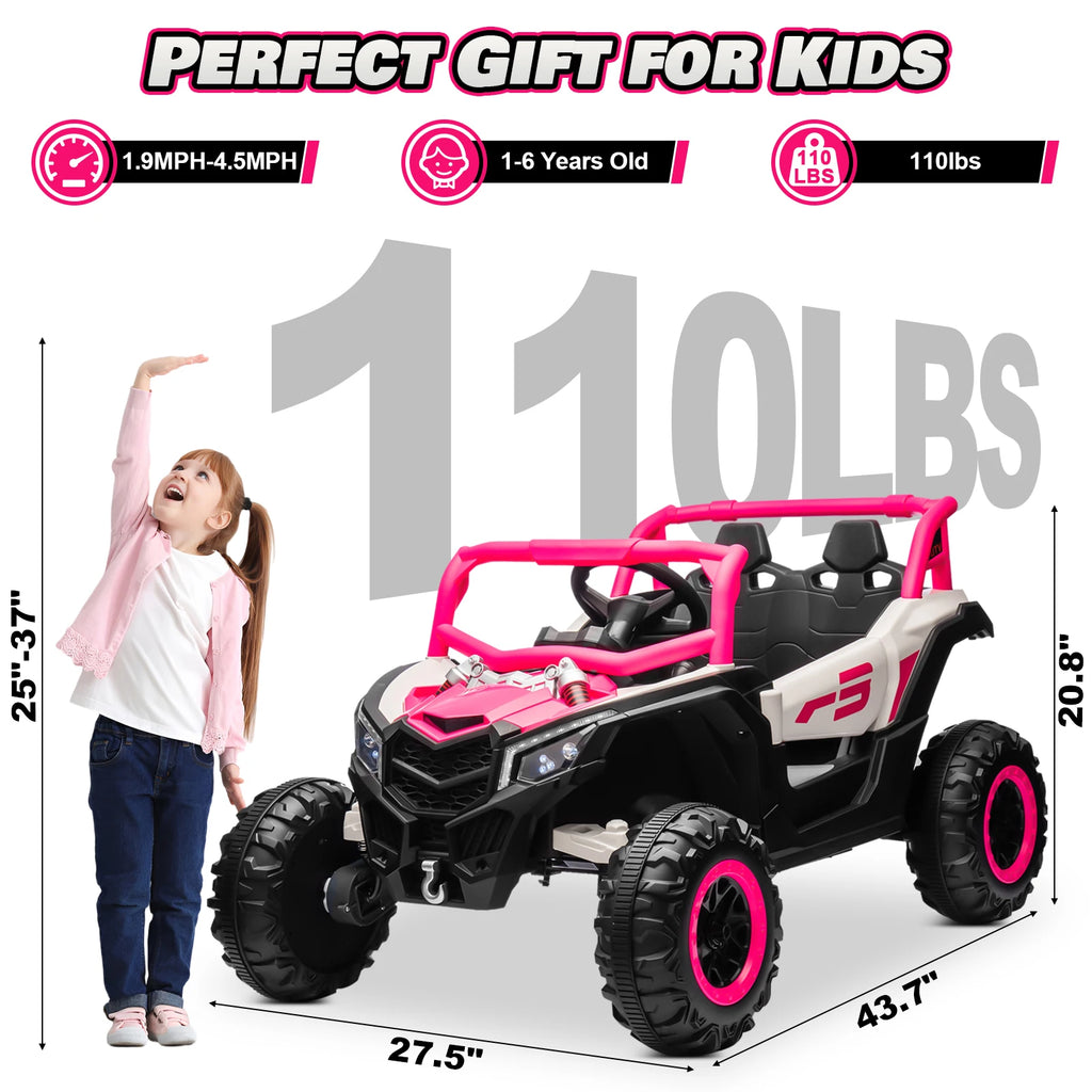 JOYRACER 24V Ride On Car for Kids With Remote Control