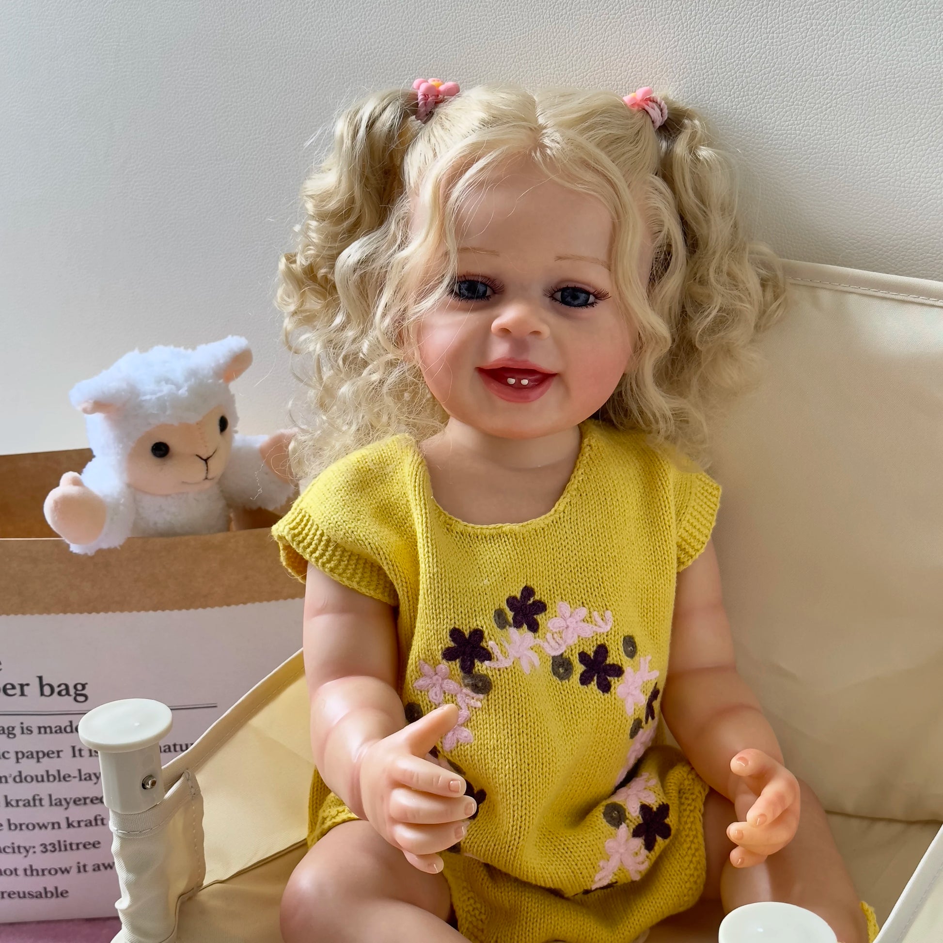 NPK Yannik Soft Silicone Real Touch Reborn Baby Girl Doll
