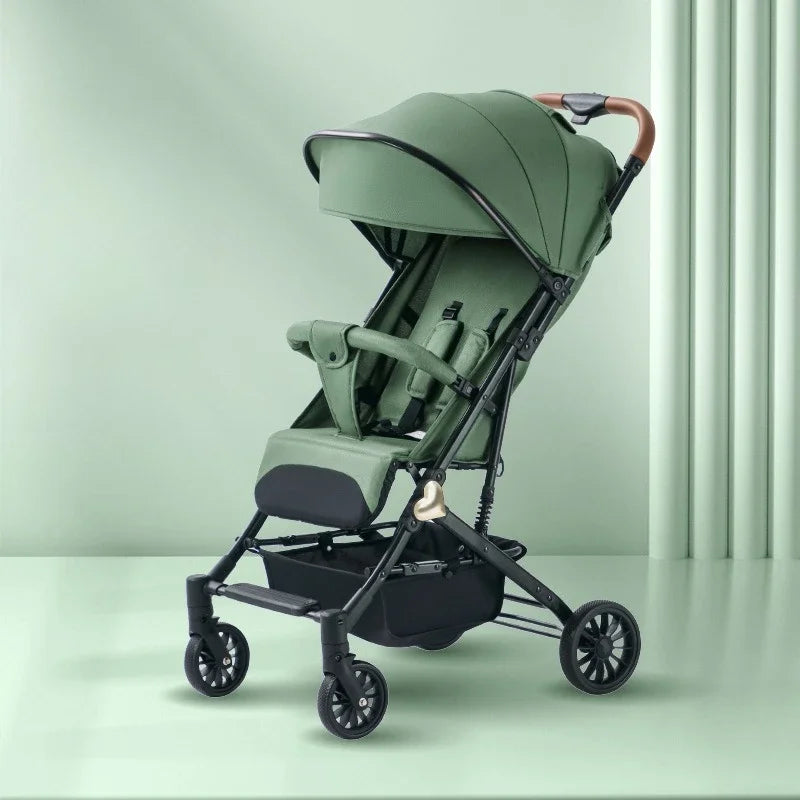 Warm House Portable Baby Stroller Sit Or Lie Down Lightweight