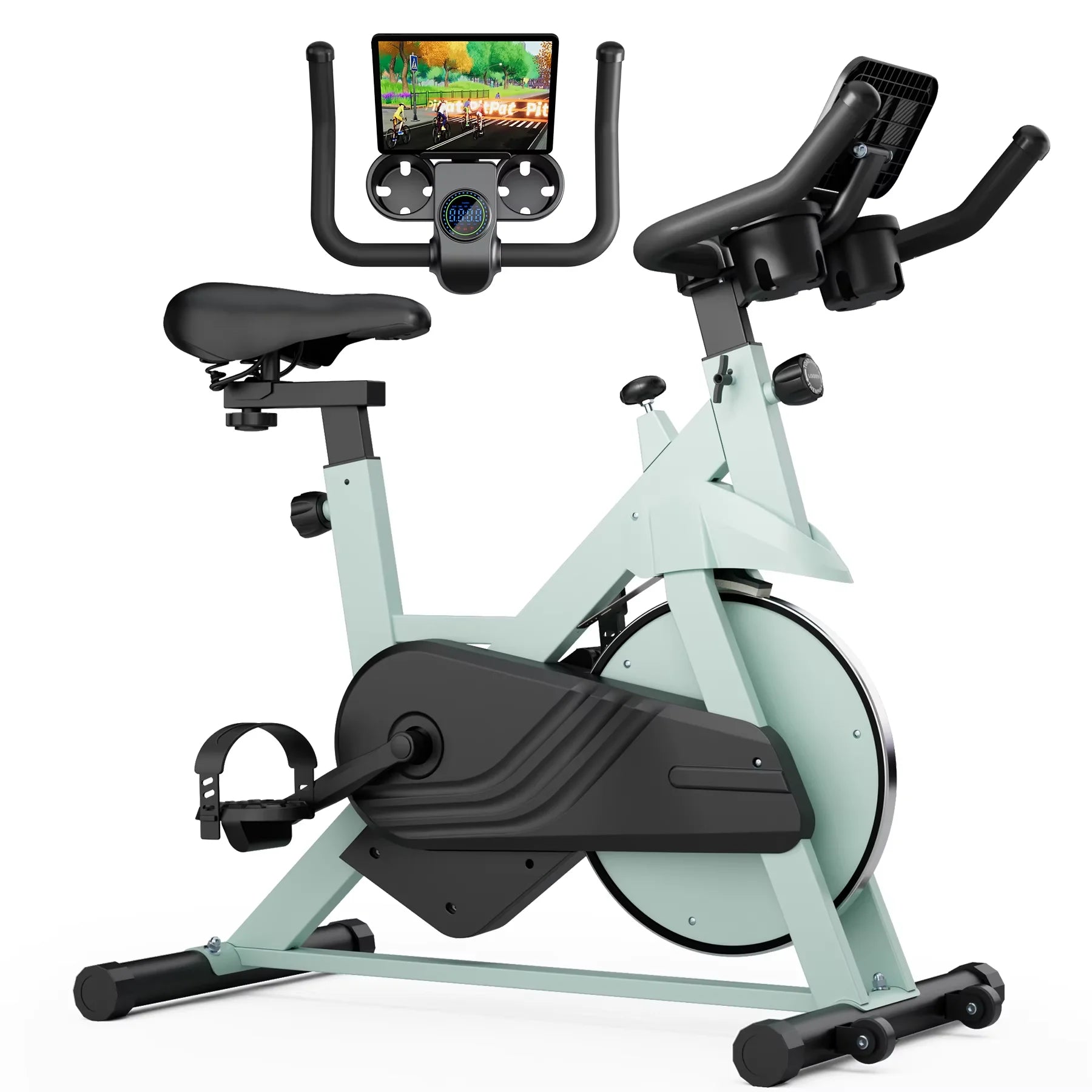 Superun Magnetic Resistance Exercise Bike For Home Gym Quiet Operation