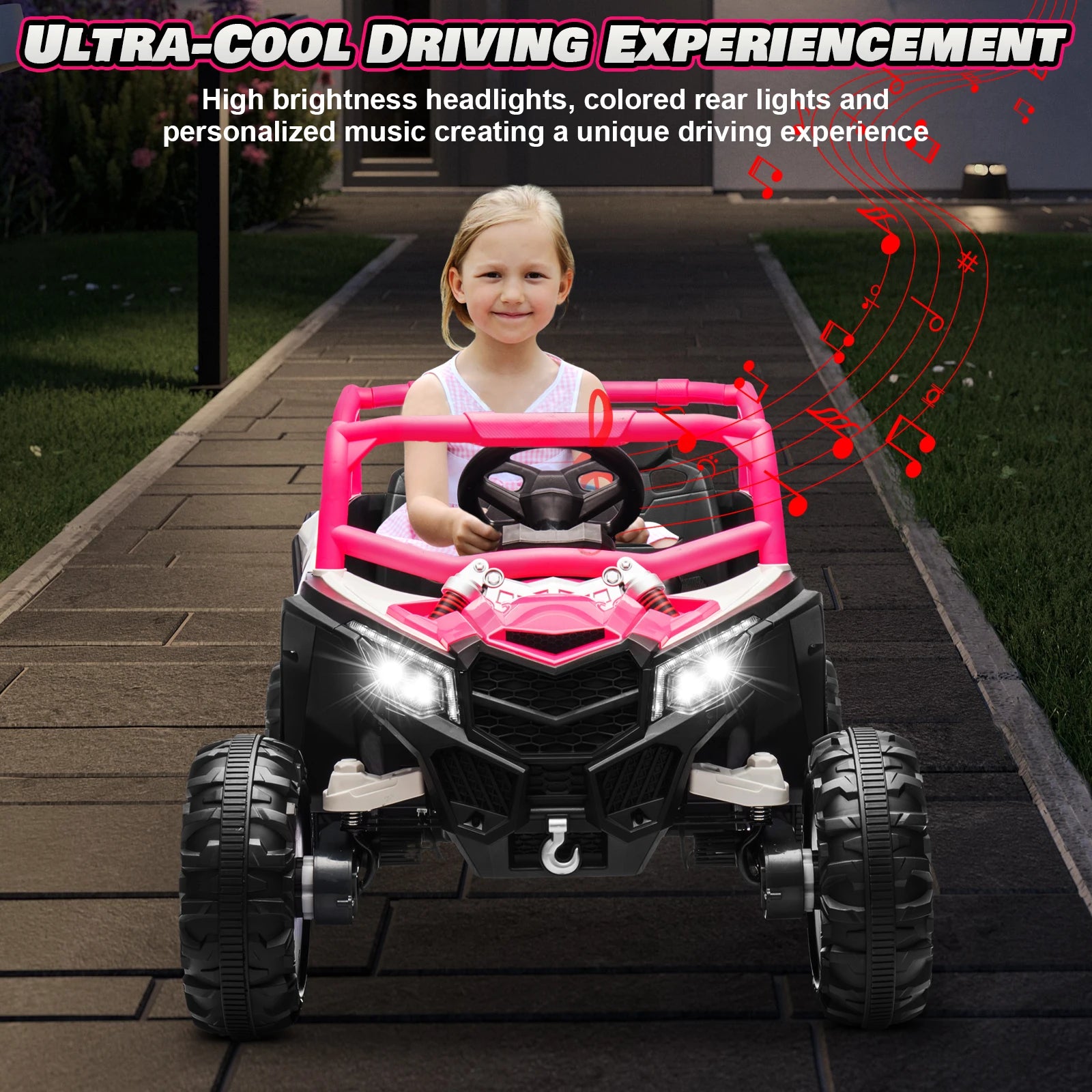 JOYRACER 24V Ride On Car for Kids With Remote Control