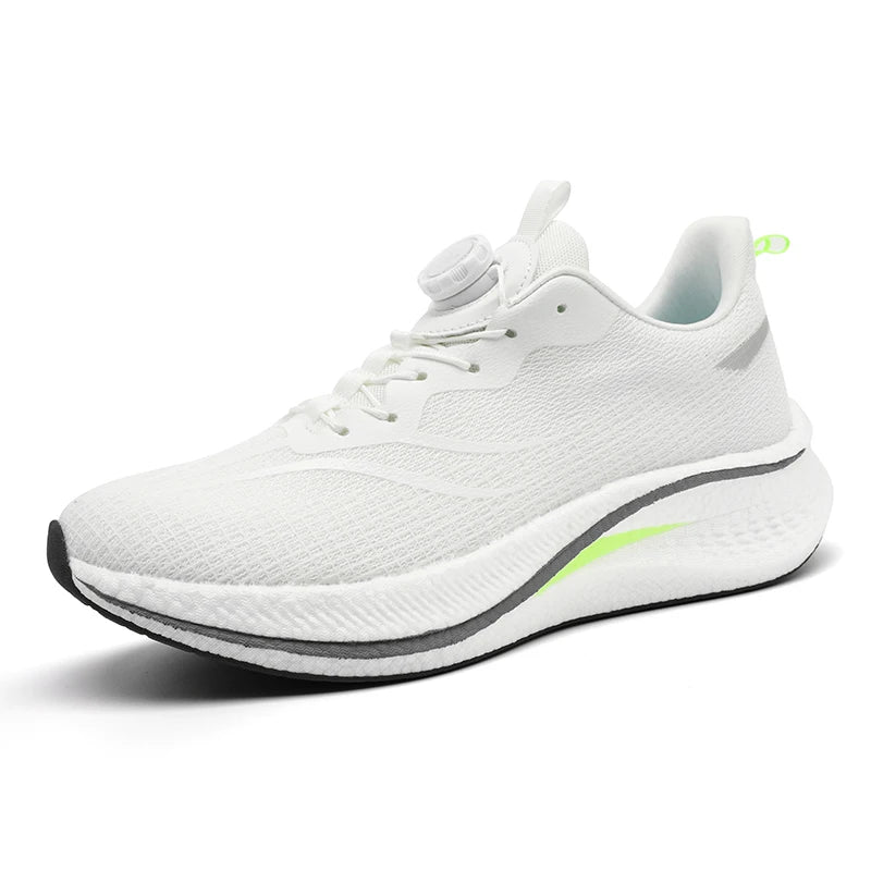 Mens Running Shoes Breathable Mesh Lightweight Summer Marathon Training Sneakers