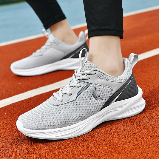 Men Running Shoes Lace Up Casual Outdoor Training Fashion Sneakers Breathable Comfortable Walking