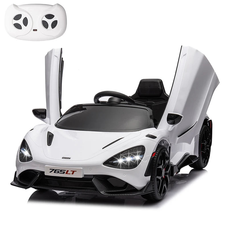 Mukidy McLaren 765LT Licensed Kids Ride On Toy Car