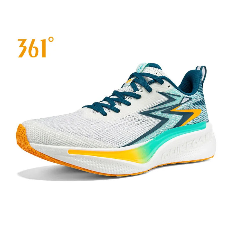 361 Degrees Men Running Shoes New Soft Lightweight Breathable Rebound Casual Shock-absorber Trendy Stable Male Sneaker 572522288