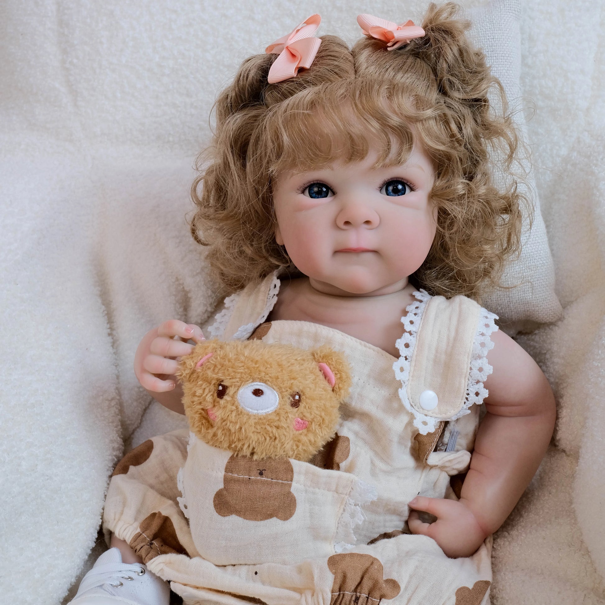 NPK Body Bettie Reborn Baby Doll With Hand Rooted Hair