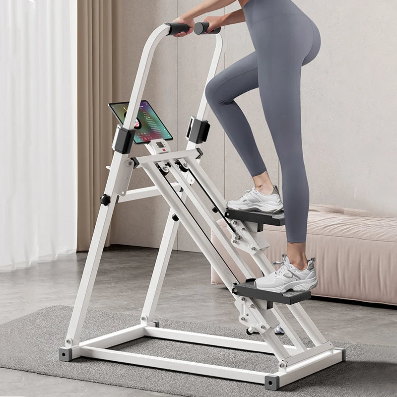 KBQH Vertical Folding Climbing Machine for Full Body Cardio