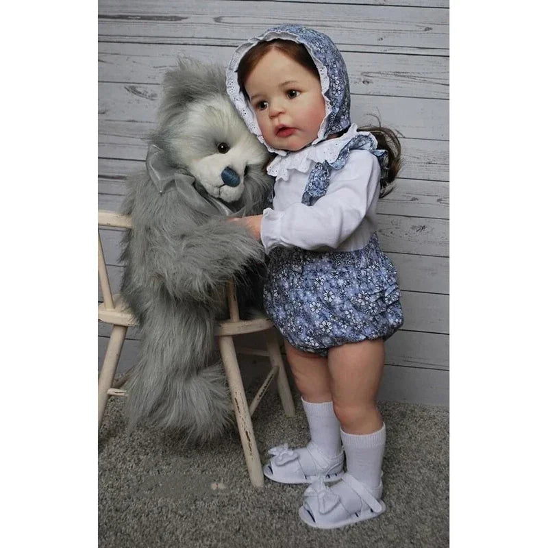 Shanghai Sandie Reborn Toddler Lifelike Girl Doll Premium