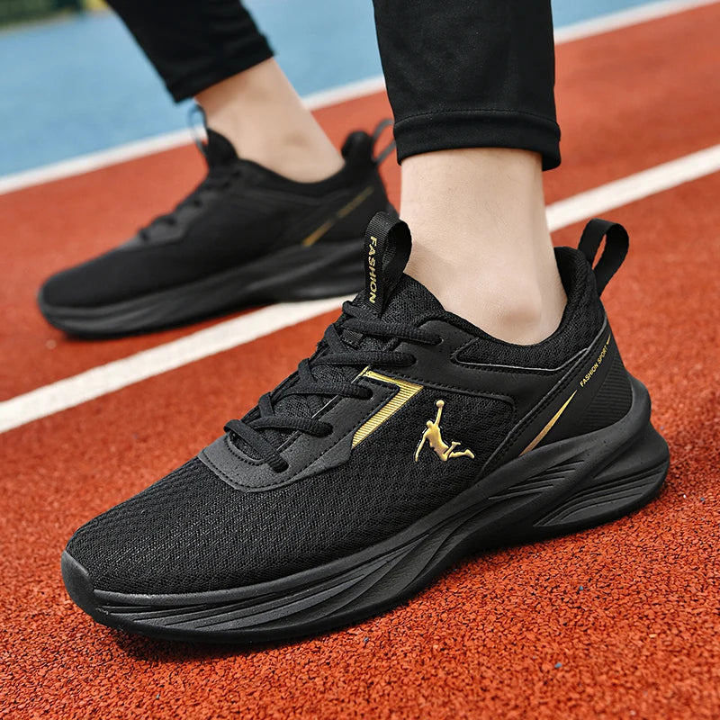 Men Running Shoes Lace Up Casual Outdoor Training Fashion Sneakers Breathable Comfortable Walking