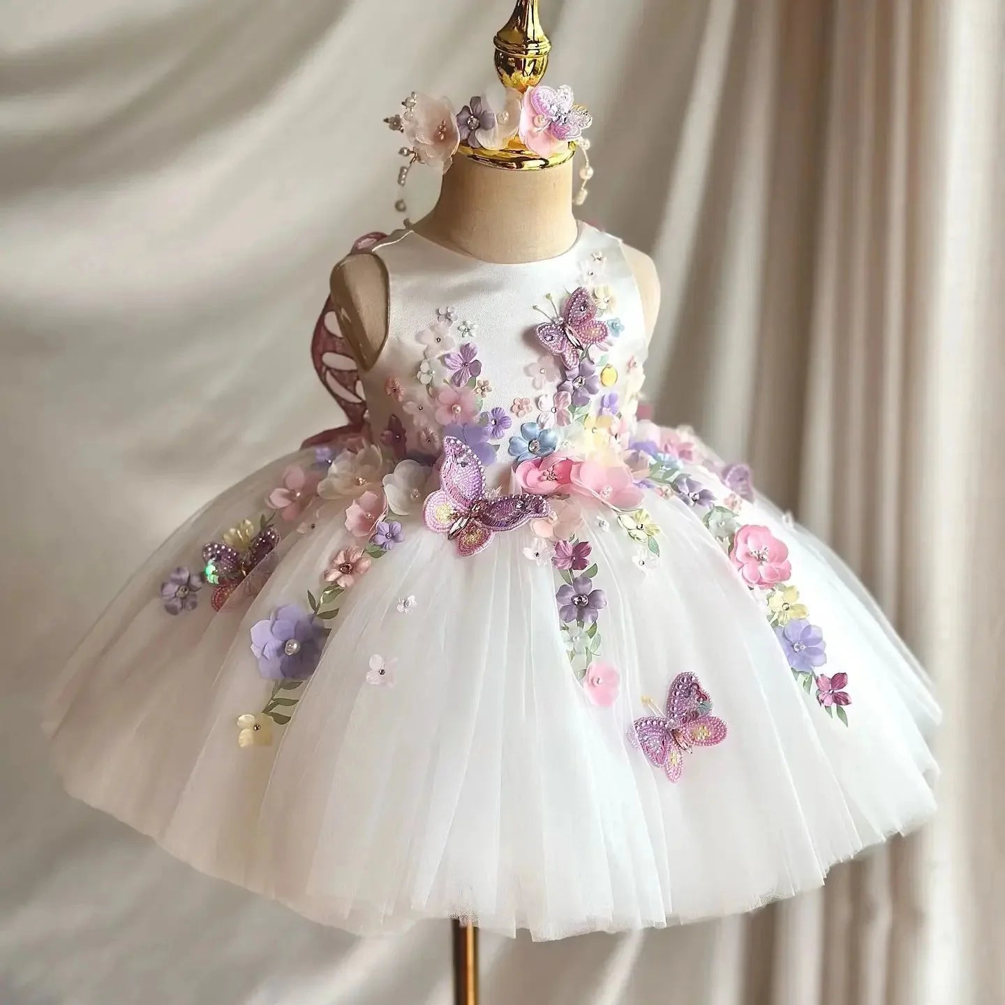 Party Dresses for Girls Wed Dress Princess Pageant Dress Costumes Birthday Children Tutu Gown Kids Fashion Show Outfits Vestido