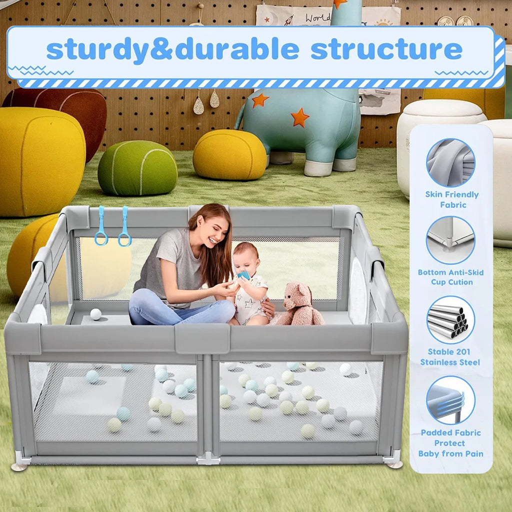 Baby Playpen For Children Play Area Indoor Safety Fence