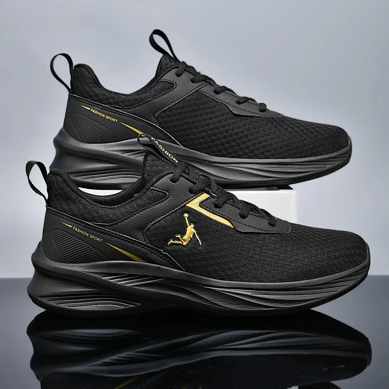 Men Running Shoes Lace Up Casual Outdoor Training Fashion Sneakers Breathable Comfortable Walking