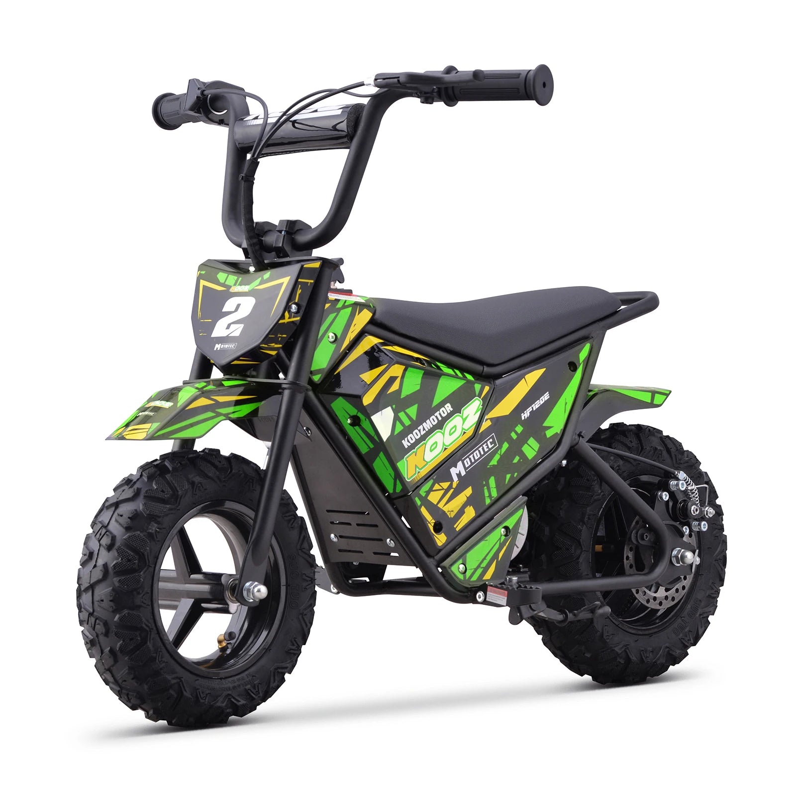 KOOZ HP120E 24V 250W Electric Motorcycle for Kids, Electric Dirt Bike Up to 10 MPH & 7.5 Miles Long-Range.