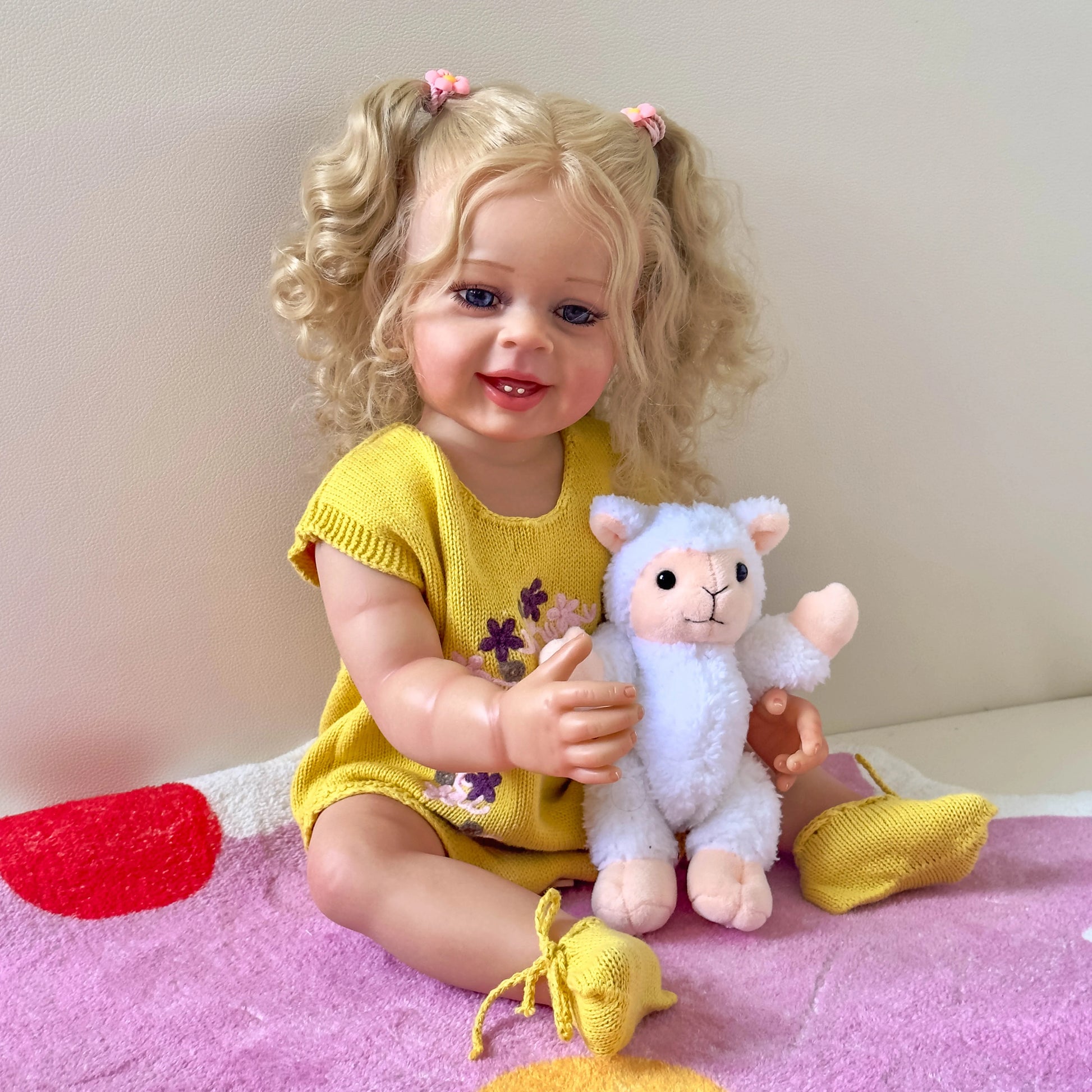 NPK Yannik Soft Silicone Real Touch Reborn Baby Girl Doll
