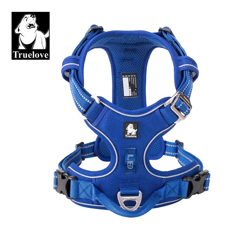 TRUELOVEB Explosion Proof Dog Harness Reflective Adjustable