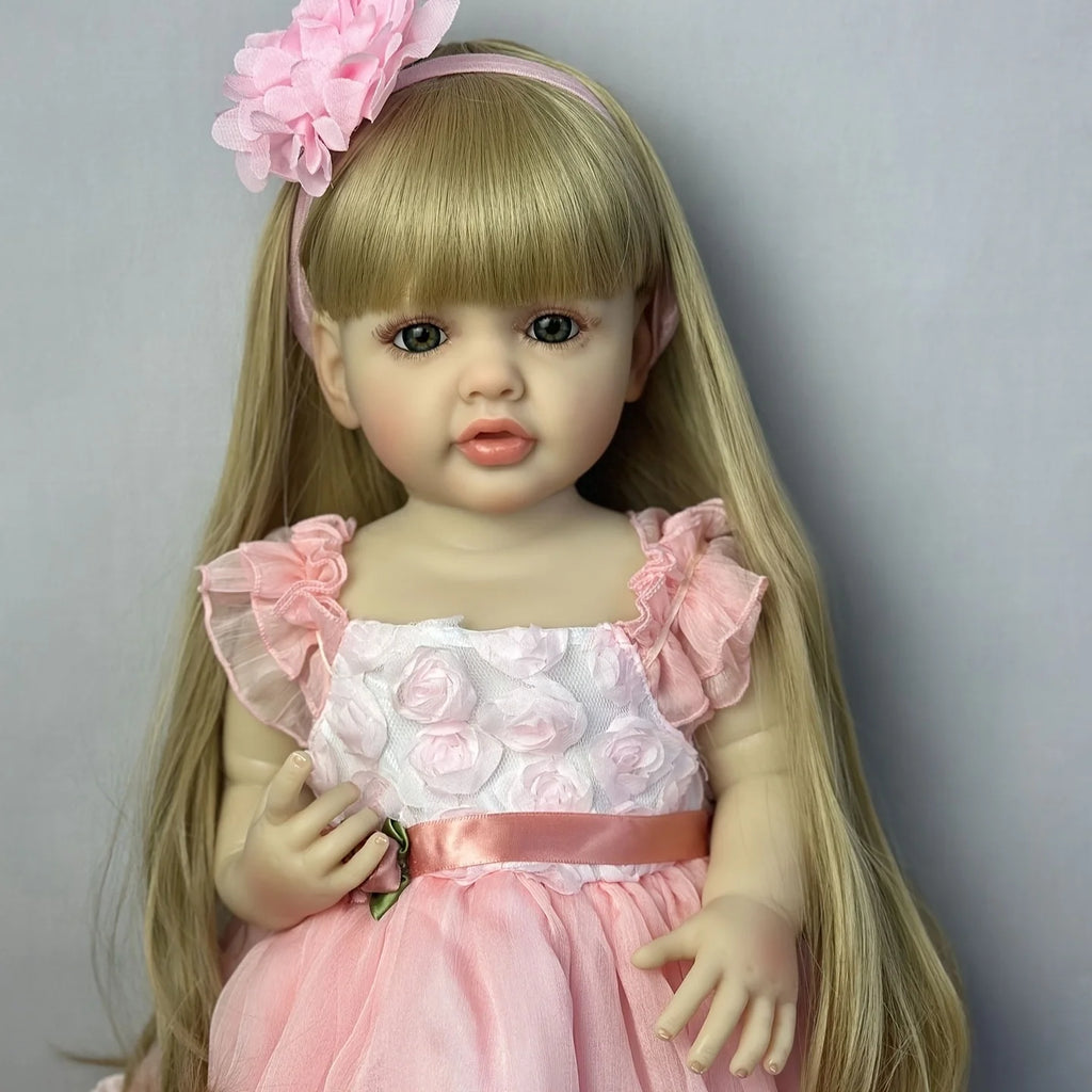 Jiangsu Reborn Doll Full Body Lifelike Vinyl Princess Girl