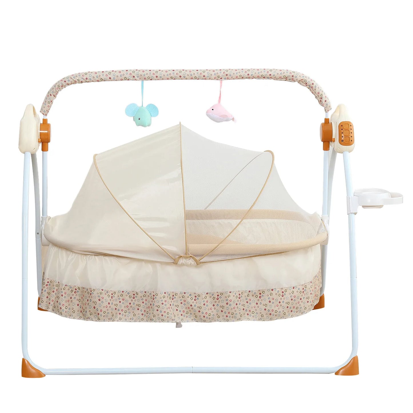 Hign Concerned Portable Bluetooth Baby Swing Cradle