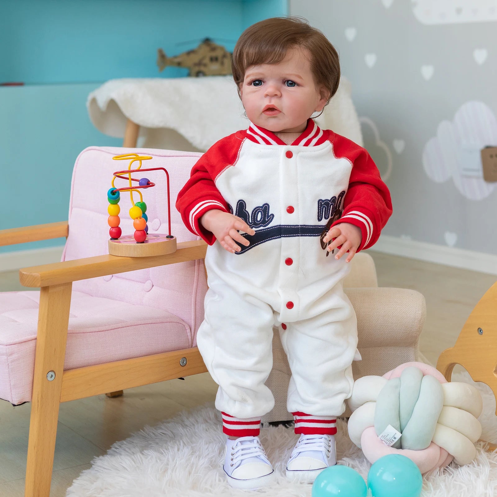 NPK Sandie Reborn Toddler Doll Boy Version 3D Skin