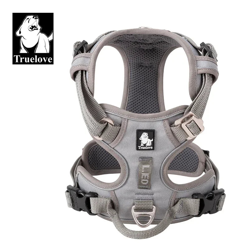 TRUELOVEB Explosion Proof Dog Harness Reflective Adjustable