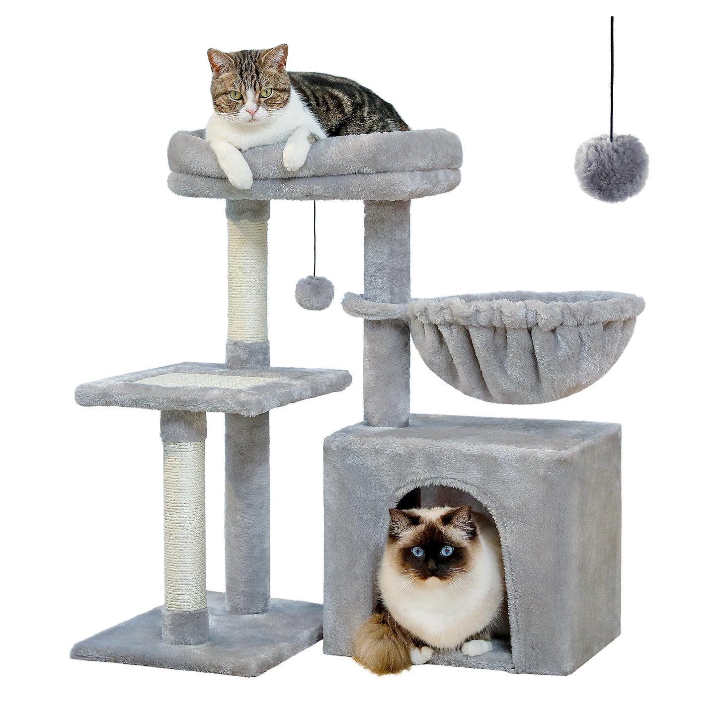 PAWZ Road Cat Tree Indoor Cats Two Styles Scratching Posts
