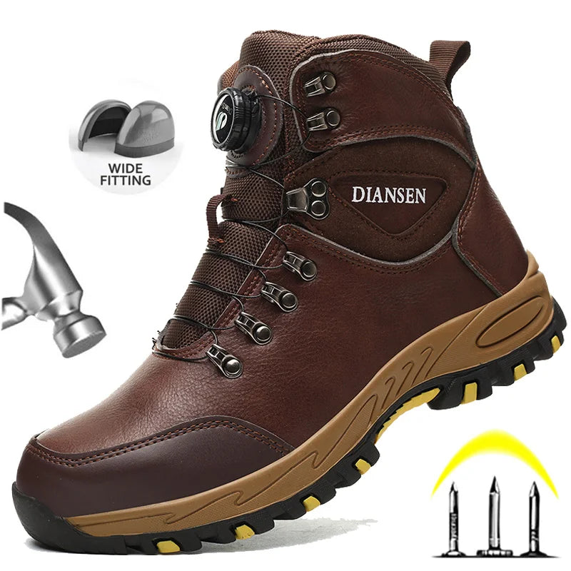 Zhejiang CN Safety Work Boots Steel Toe Anti Smash Durable