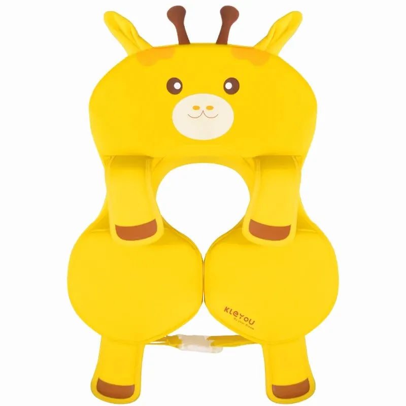 KLEYOU Baby Non-Inflatable Pool Float For 6-36 Months