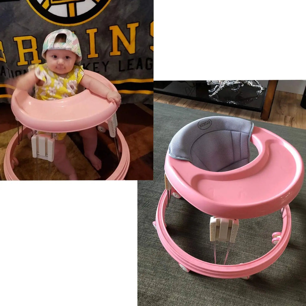 Zhejiang Baby Walker Foldable Anti Roll Over Brake Design