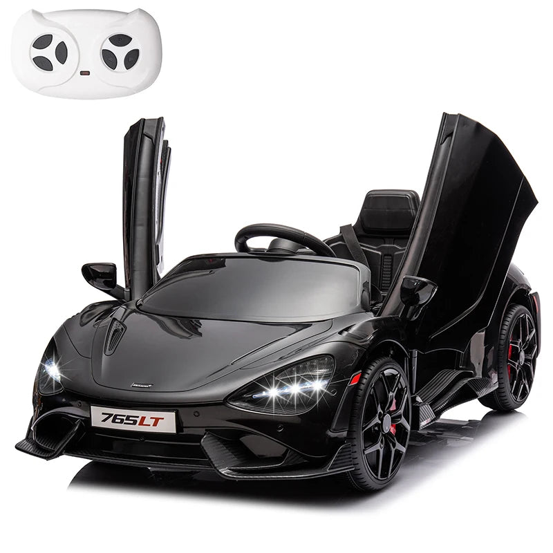 Mukidy 12V Licensed McLaren 765LT Kids Ride On Car