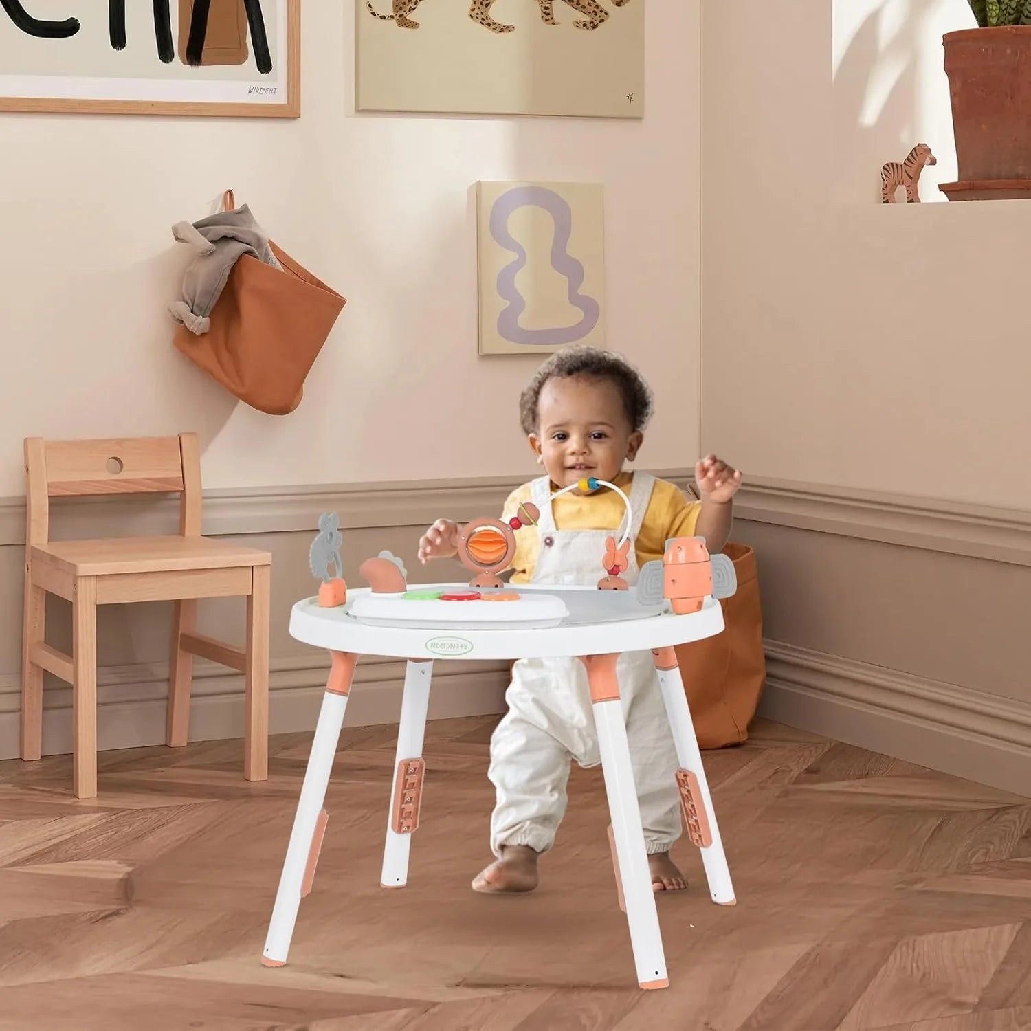 Ubravoo 3 In 1 Baby Activity Center With Detachable Toys