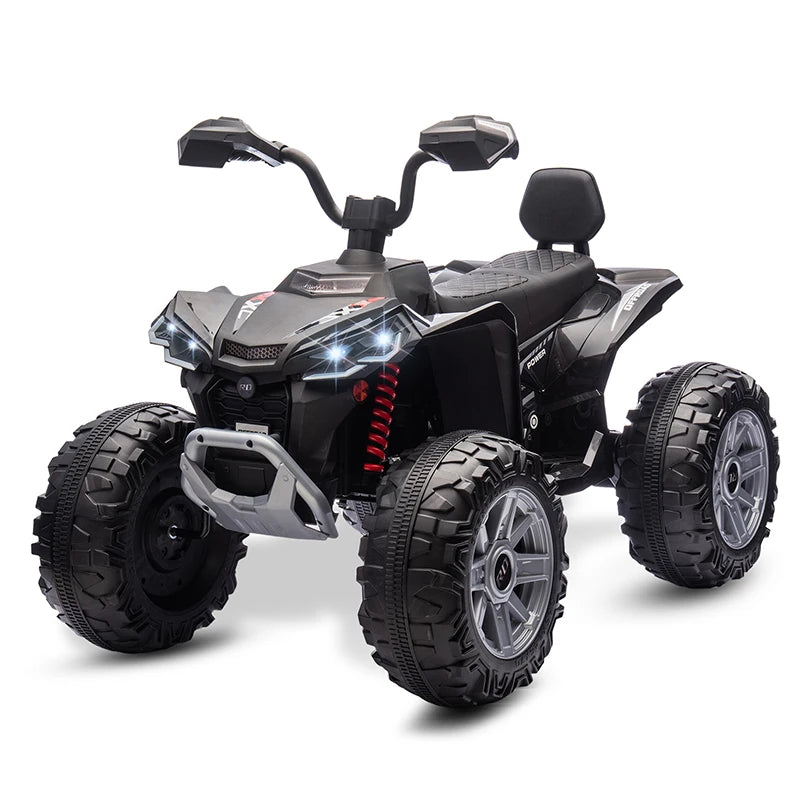 Mukidy 24V Kids Electric Four Wheeler Ride On Toy Car