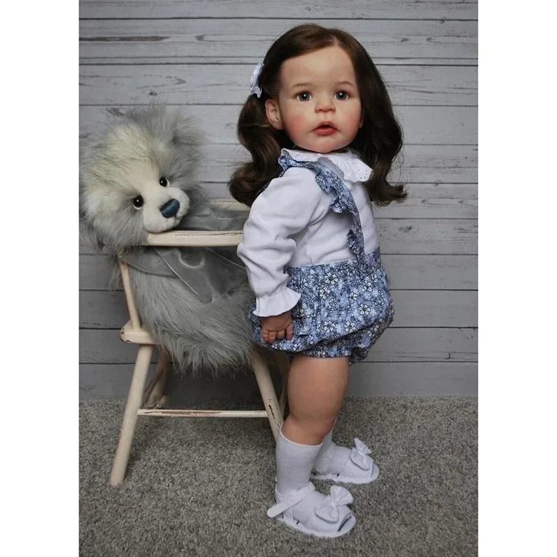 Shanghai Sandie Reborn Toddler Lifelike Girl Doll Premium