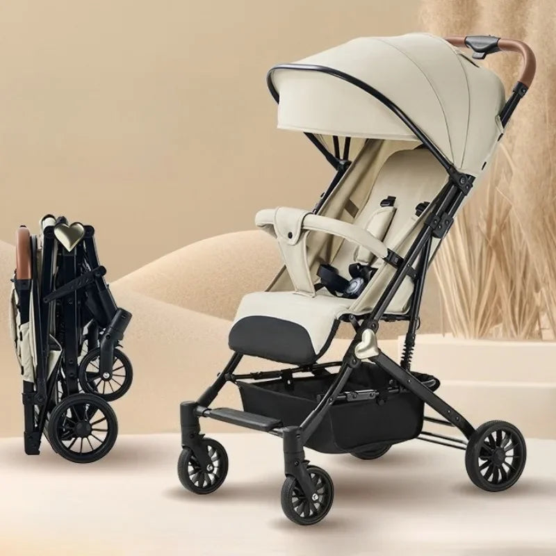 Warm House Portable Baby Stroller Sit Or Lie Down Lightweight