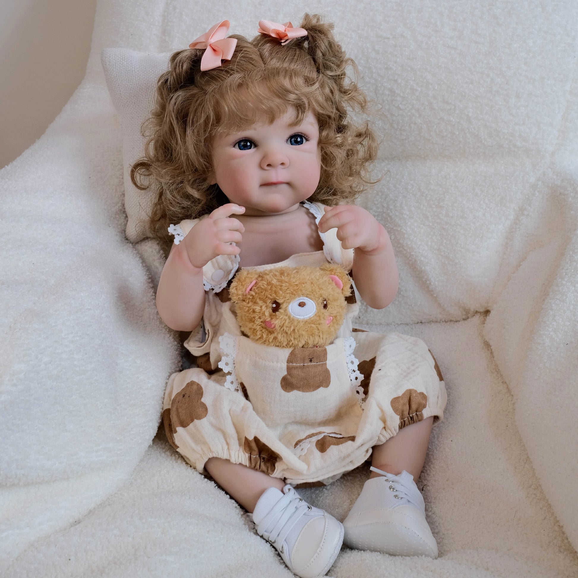 NPK Body Bettie Reborn Baby Doll With Hand Rooted Hair