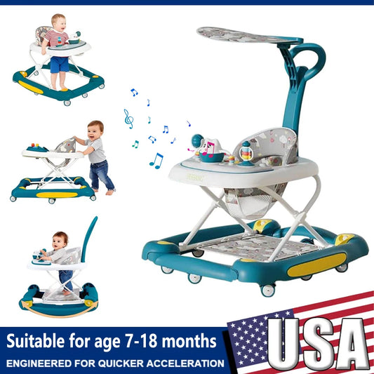 Guangdong CN Baby Walker 6 In 1 With Music Lights Toy Rack