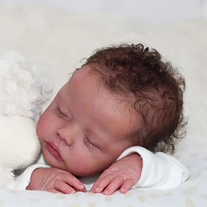 Shanghai Reborn Doll Parts Kit Vinyl Painted Body Head Limbs