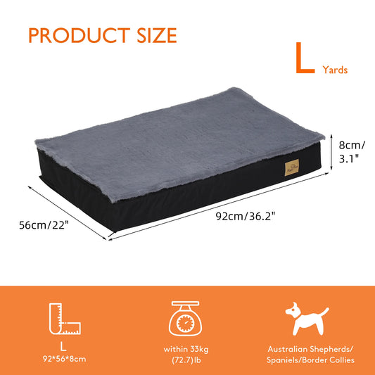 Washable Dog Beds for Large Dogs Comfortable Orthopedic Dog Bed Sponge Foam Pet Bedding